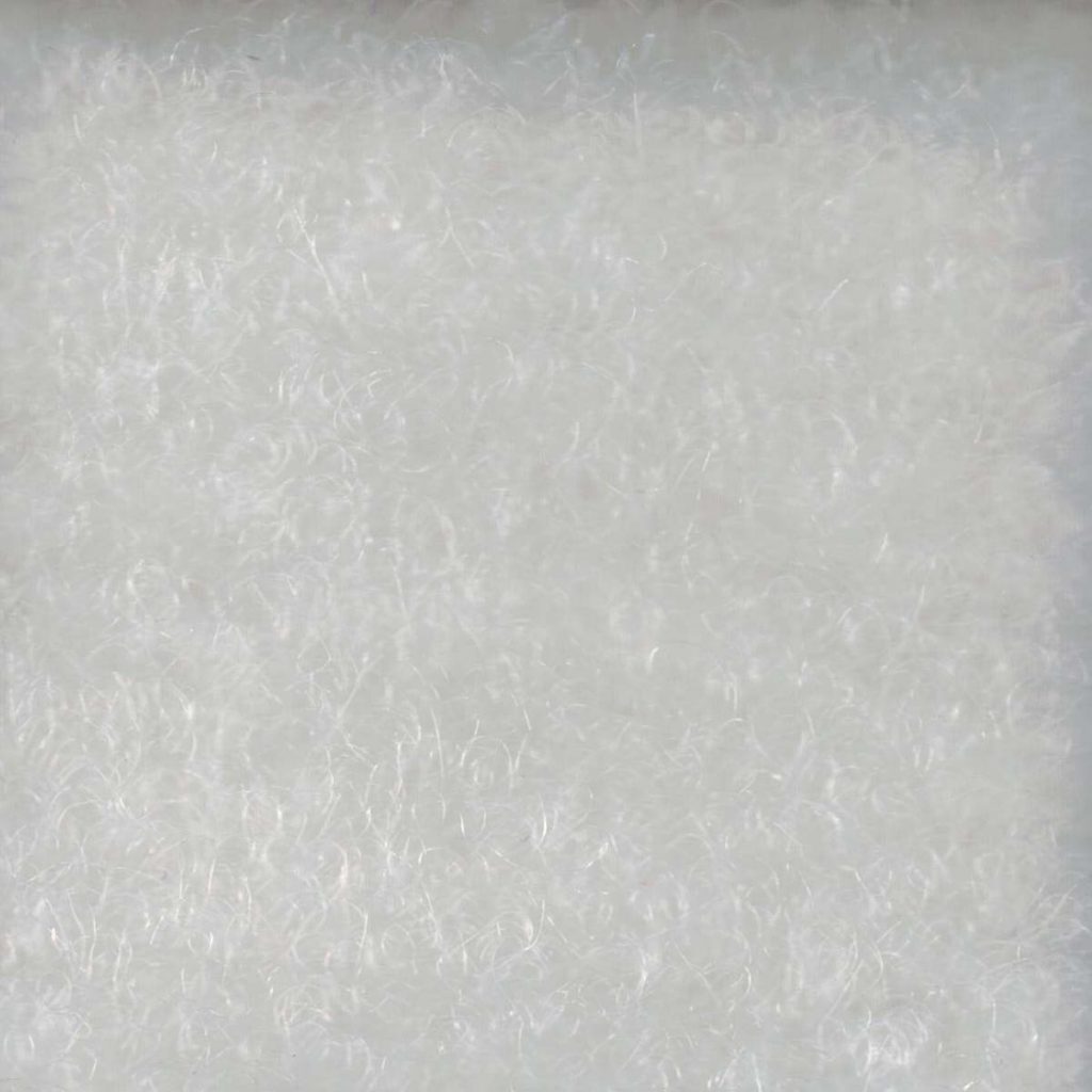 Messeteppich Comfort Farbe 510 - weiß mit Folie